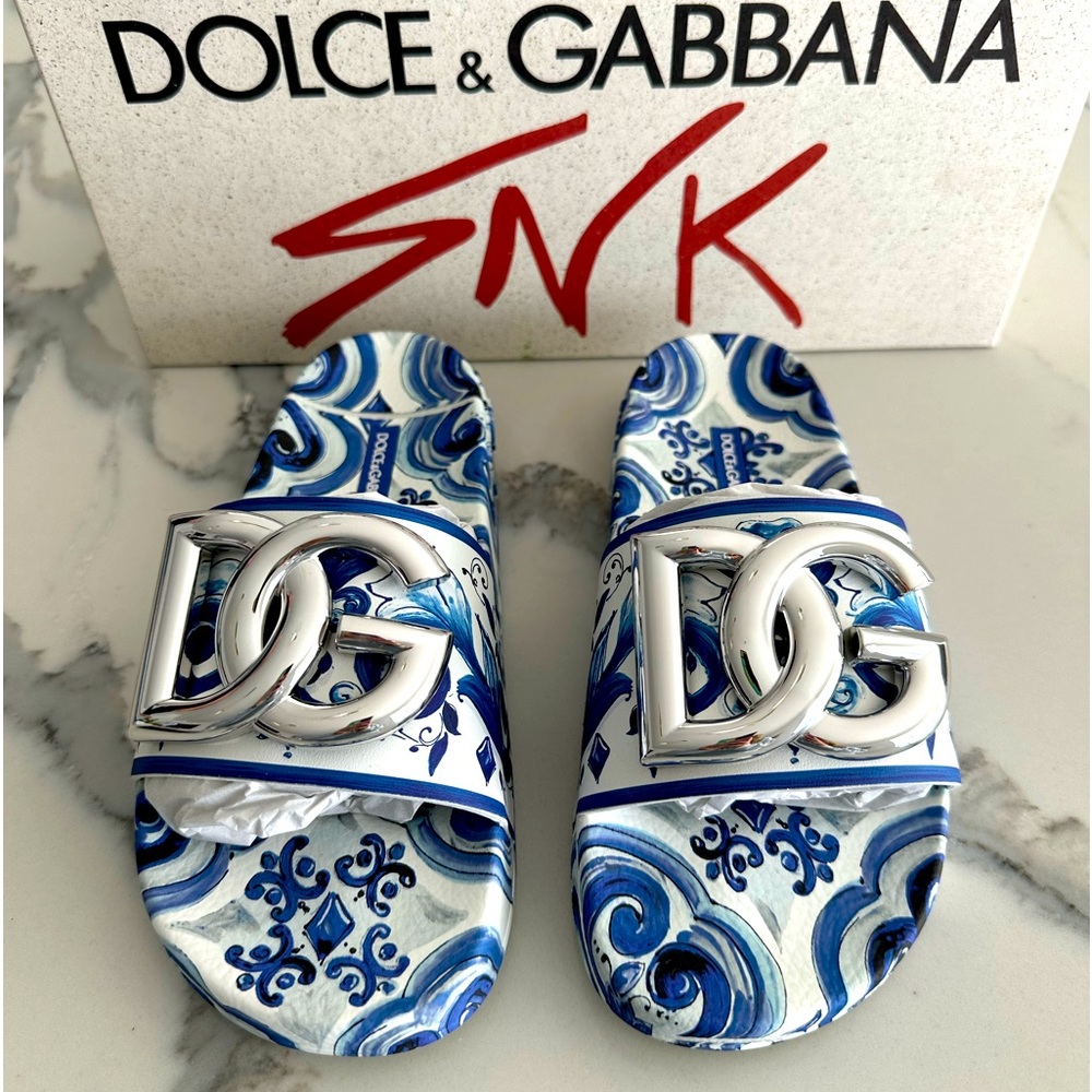 Dolce & Gabanna Slide Sandals